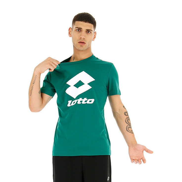 Lotto Men's Smart Js T-Shirts Green Canada ( BNJA-46219 )